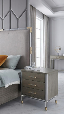 Luxus Möbel Schlafzimmer Nachttisch Konsolen Beistell Tische Holz Hotel