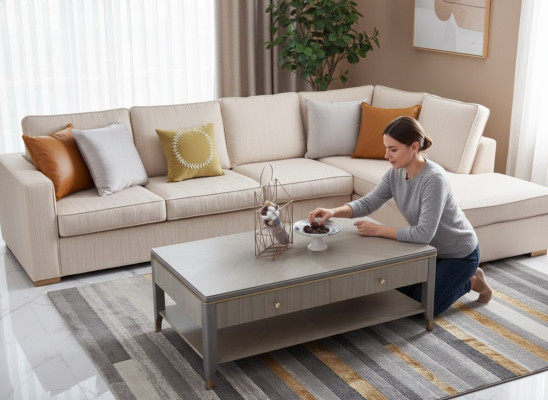 Luxus Couchtisch Holz Wohnzimmer Tische Hochwertige Möbel Beistellitsch