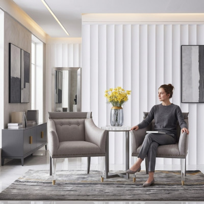 Luxus Design Möbel Italienische Stil Sessel Wohnzimmer Lounge Club