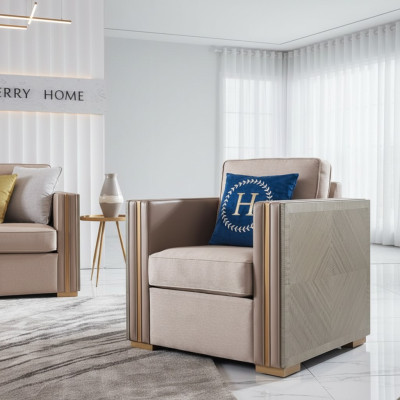Luxus Sessel Möbel Wohnzimmer Einsitzer Sofa Couch Lounge Club Hotel