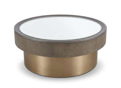 Runder Design Couchtisch Glas Rundtisch Beistell Tische Runde Sofa