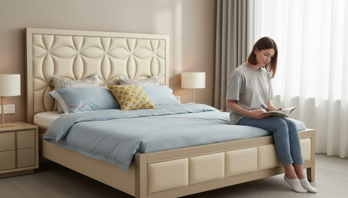Schlafzimmer Luxus Bett Doppel Betten Holz 180x200cm Royal Bett Luxus