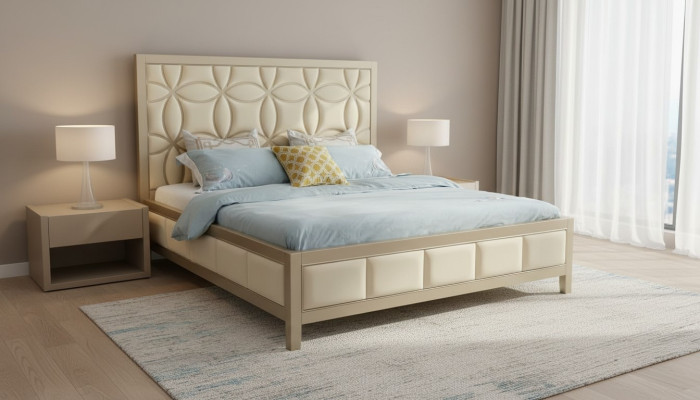 Schlafzimmer Luxus Bett Doppel Betten Holz 180x200cm Royal Bett Luxus