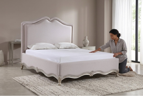 Luxus Hotel Betten Doppel Bett Design Holz Klassisches 180x200 Schlafzimmer