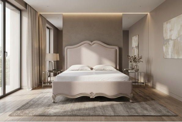 Luxus Hotel Betten Doppel Bett Design Holz Klassisches 180x200 Schlafzimmer