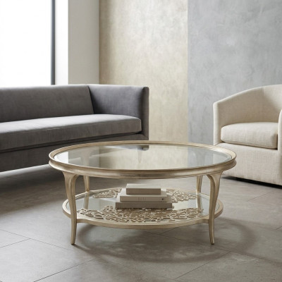 Runder Design Couchtisch Designertisch Wohnzimmer Moderner Beistelltisch Neu