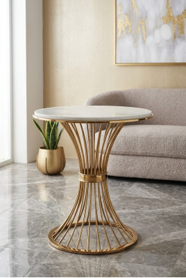 Runder Beistelltisch Couchtisch Schlafzimmer Kommode Tische Konsole