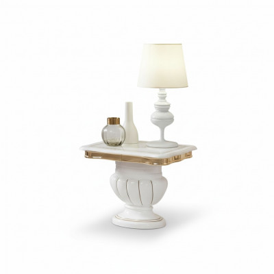 Beistelltisch Italienische Luxus Möbel Couchtisch Tische Konsolen Design Schrank