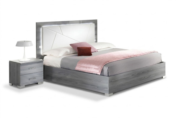 Schlafzimmer 3 tlg. Set Bett 2x Nachttisch Konsole Betten Doppel Hotel Polster