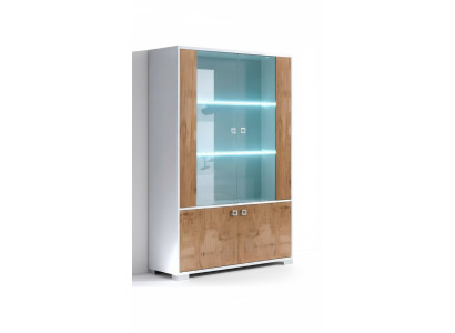 Vitrine XXL Vitrinen Wohnzimmer 110*50 Schränke Design Italienische Möbel neu