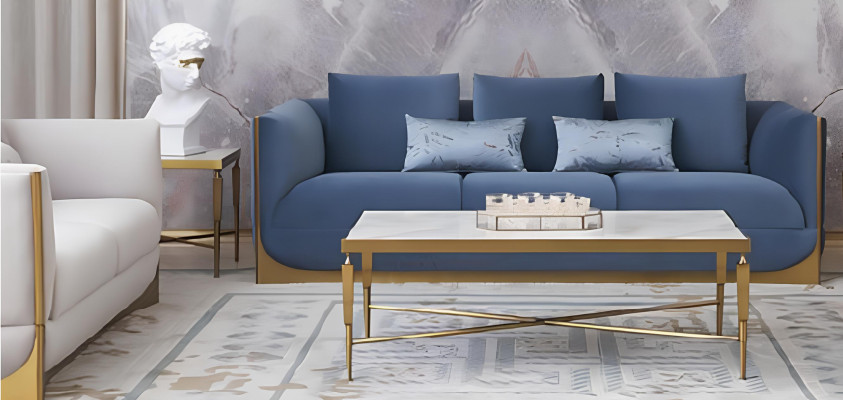 Couchtisch Sofa Tisch Beistelltisch Design Tische 130x70cm Moderne Möbel Neu