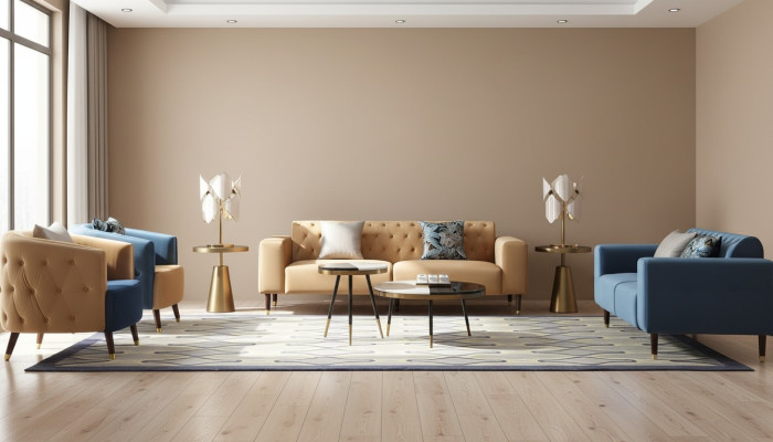 Design Möbel Wohnzimmer Couch Sofagarnitur Couchen Sofa Garnituren 3+2+1+1 4tlg.