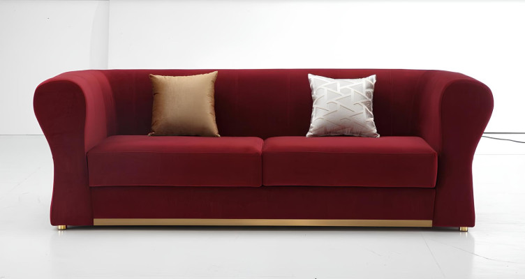 Dreisitzer Couch Polster Design Sofa Moderne Sitz 242 x 93 Sofas Zimmer Möbel