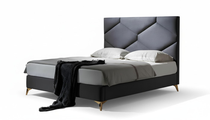 Bett 180x200cm Textil Schlafzimmer Möbel Luxury Moderne Betten Hotel Möbel Neu