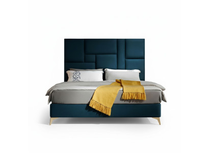 Designbett 180x200cm Doppelbett Bett Ehebett Design Luxus Luxur Polsterbett Neu