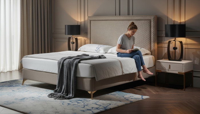 Nachtschrank Kommode Konsole Beistell mit Schublade Konsolen Designer Nachttisch