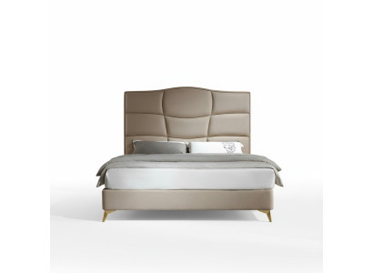 Schlafzimmer Doppelbett 180x200cm Luxus Bett Modern Textil Neu