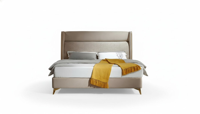 Doppelbett Schlafzimmer Hotel Ehe Luxus Bett 2x Nachttisch 3tlg. Set Betten Neu