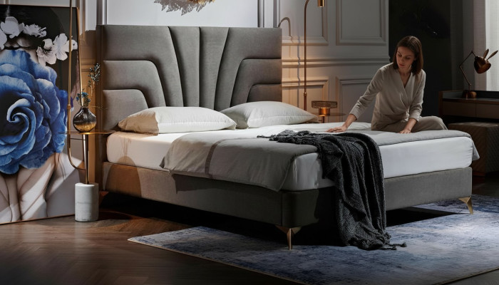 Hotel Ehe Luxus Bett Doppelbett Schlafzimmer Design Möbel Holz Luxus Betten Neu