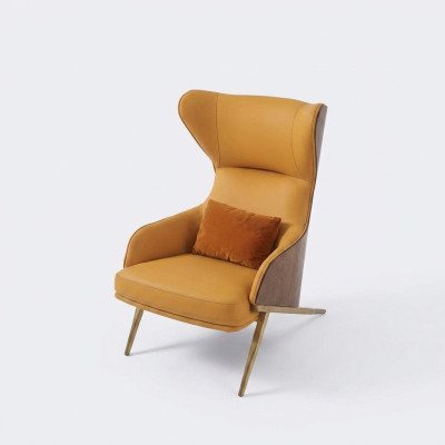 Luxus Sessel 74*90cm Möbel Wohnzimmer Einsitzer Sofa Couch Lounge