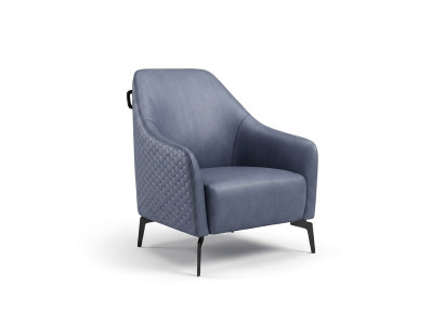 Moderner Design Sessel Leder Wohnzimmer Lounge Luxus Design Möbel