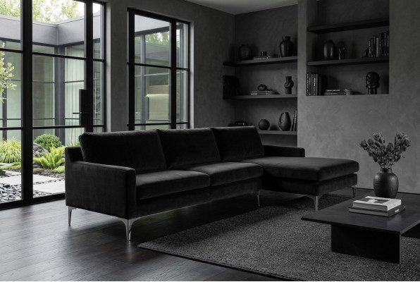 Eckgarnitur Ecksofa Sofa Couch Sofas Couchen Textil Stoff Eck Polster Eckcouch
