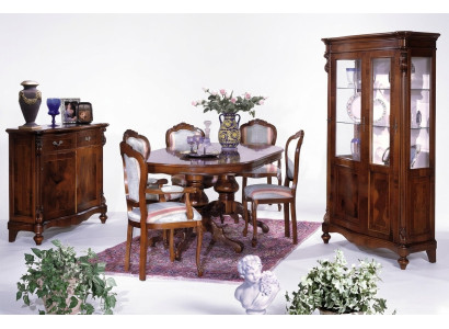 Esstisch Luxus Tisch Massiv Holz Möbel aus Italien Esszimmer Tische Einrichtung