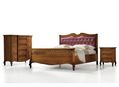 Schlafzimmer Massiv Holz Möbel Bett Polster Design Luxus Doppel Hotel Betten Neu