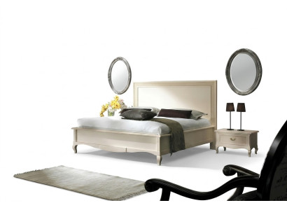 Schlafzimmer Bett Nachttisch Doppelbett Polster Betten Set Gruppe Garnitur 3tlg.