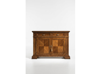 Kommode mit Spiegel Konsole Möbel Kommoden Schrank Design Luxus Sideboard 2tlg.