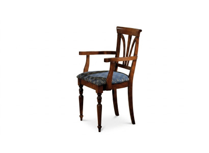 Esszimmer Stühle Luxus Sessel Stuhl Holz Braun Lehnstuhl Wohnzimmer Möbel Neu