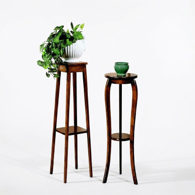 Blumenständer Blumen Ständer Vasen Ständer Massiv Echtes Holz Blumentopfständer