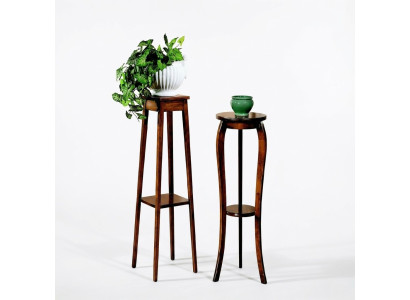 Blumenständer Blumen Ständer Vasen Ständer Massiv Echtes Holz Blumentopfständer