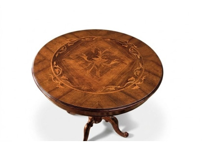 Esszimmer Tische Runde Möbel Esstisch Luxus Rund Tisch Massiv Holz Italien Neu