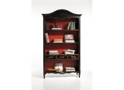 Bücherregal Vitrine Vitrinenschrank Klassischer Schrank Bücherschrank Holz Neu