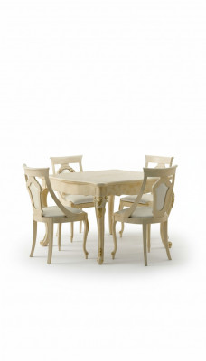 Esszimmer Stühle Holz Luxus Sessel Stuhl Beige Lehn Wohnzimmer Möbel Beige Neu