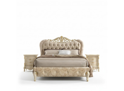 Bett Möbel Doppelbett Chesterfield Schlafzimmer Möbel Design Betten Italien Neu