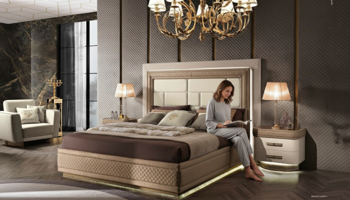Bett Bettrahmen Holz Doppel Schlafzimmer Modern Doppelbett Möbel Luxus Betten