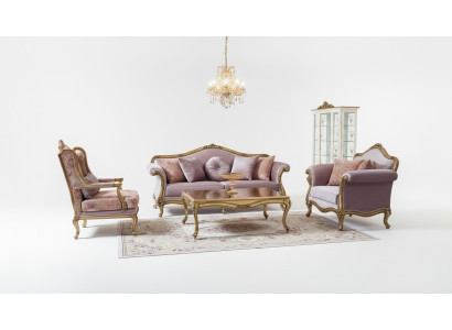 Sofagarnitur 3+2+1 Couchtisch Sitzer Polster Sofa Wohnlandschaft Sofas