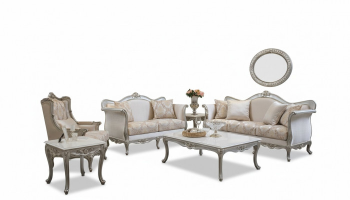 Sofagarnitur 3+1+1Sitzer Couchtisch Beistelltisch Garnitur Sessel Set 5tlg