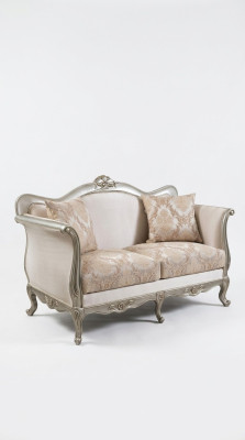 Design Sofa 2 Sitz Couchen Luxus Couch 2er Neu Textil Möbel Zweisitzer