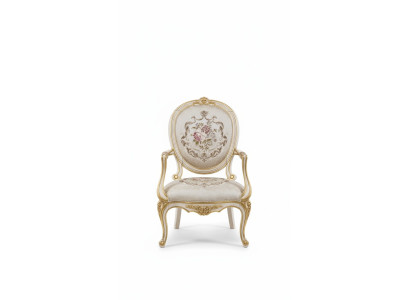 Sessel Möbel Stühle Art déco Design Lehnstuhl Textil Wohnzimmer Lounge