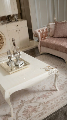 Couchtisch Wohnzimmer Kaffeetisch Design Möbel Luxus Holz Klassisch Neu