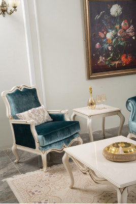 Sessel Sofas Sitz Stoff Wohnzimmer Textil Luxus Möbel Einsitzer Neu