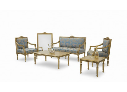 Sofagarnitur 2+1+1 Sitzer Couchtisch Beistelltisch Sofa Sessel Set 5tlg.