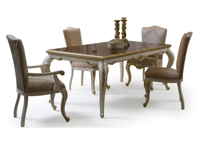 Esszimmer Esstisch Stuhl Set Gruppe Garnitur Tisch Tische Garnitur Luxus 5tlg.