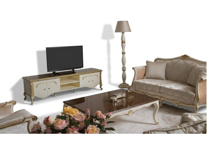 Luxus set Couchtisch tv Schrank Sofa Couch Polster Set Garnitur 3tlg. Neu