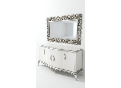 Französische Kommode Anrichte Kommoden Konsole Sideboard Holz Spiegel
