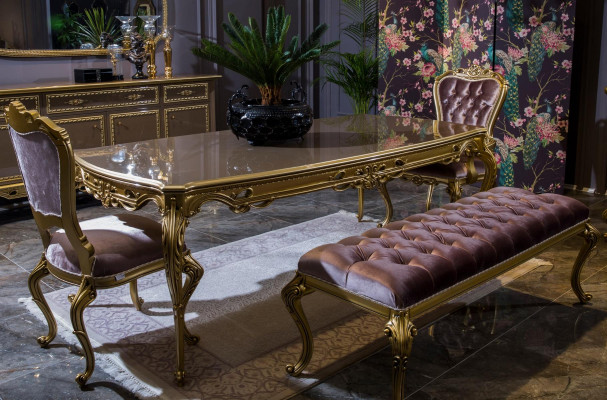 Luxus Hocker Designer Chesterfield Samt Beistellhocker Polster Bank