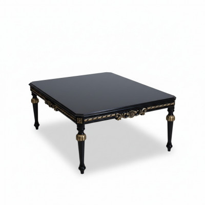 Schwarzer Couchtisch Couchtische Wohnzimmer Holz Tisch Beistelltisch Neu